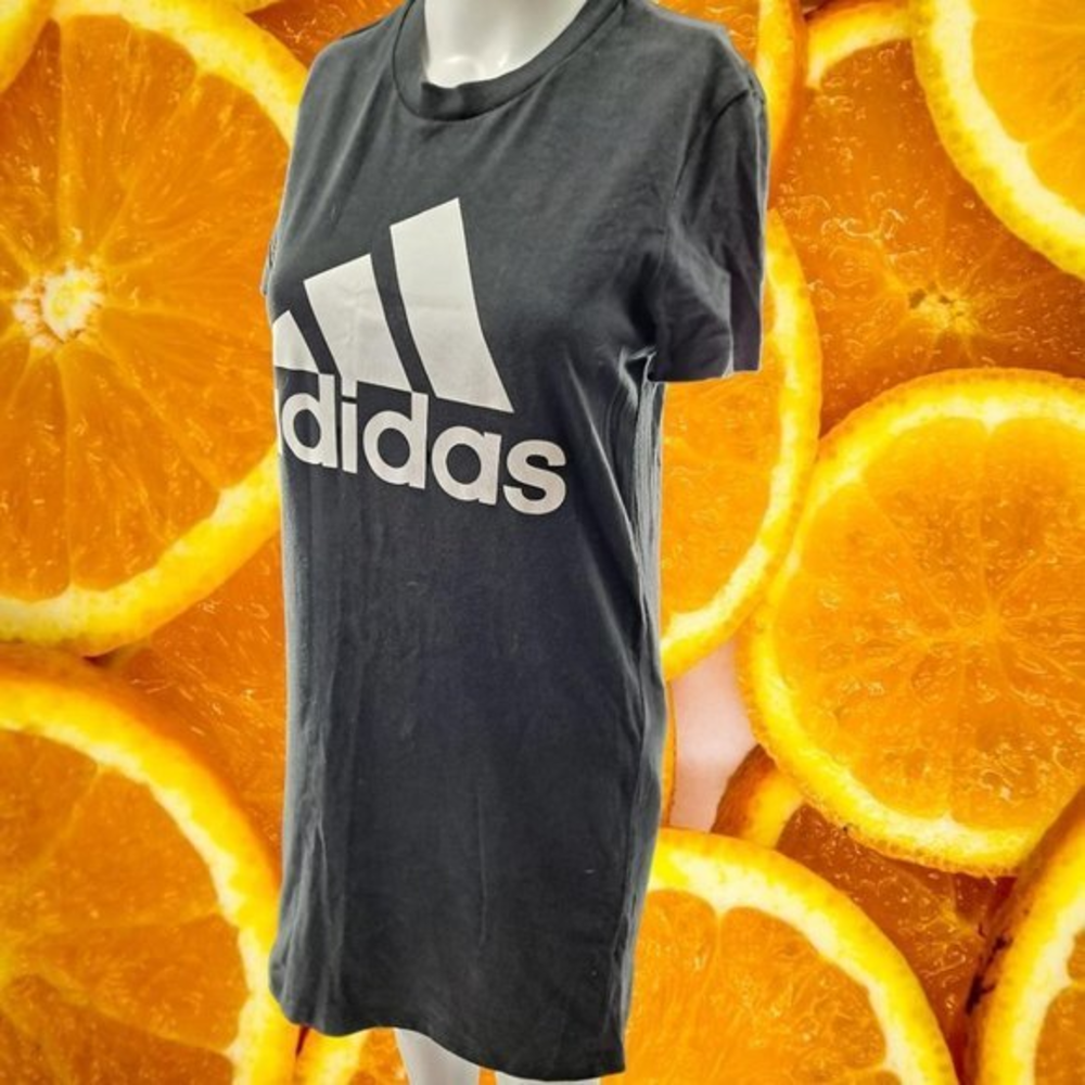 Black Adidas Tee Shirt Dress XS‎